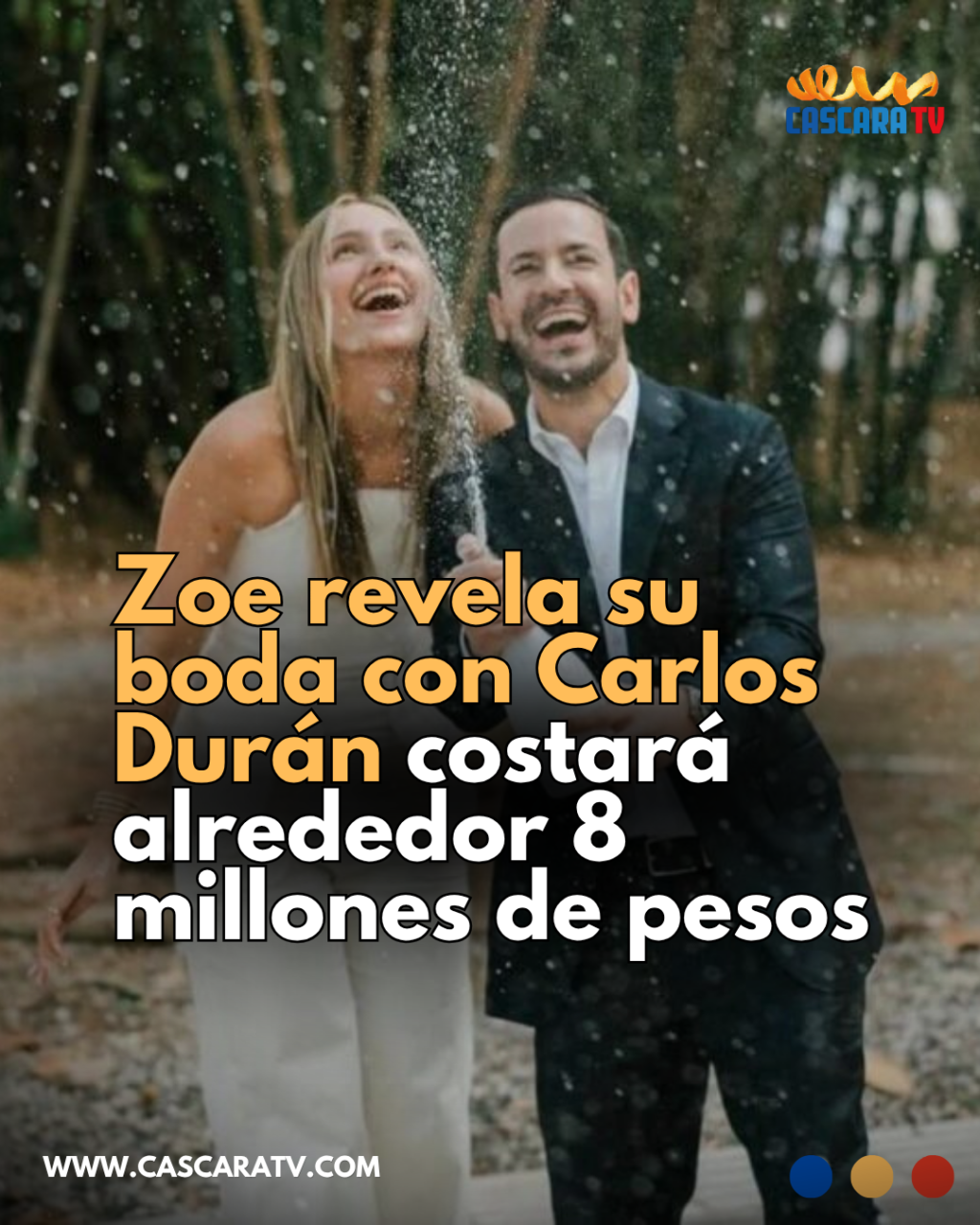La creadora de contenido compartió nuevos detalles sobre su esperado matrimonio con Carlos Durán, asegurando que la ceremonia representará una inversión de alrededor de ocho millones de pesos.