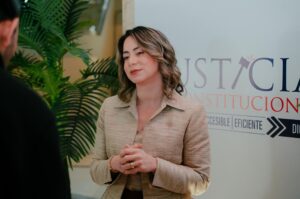 Gloria Reyes destaca el liderazgo femenino como pilar para una justicia más equitativa
